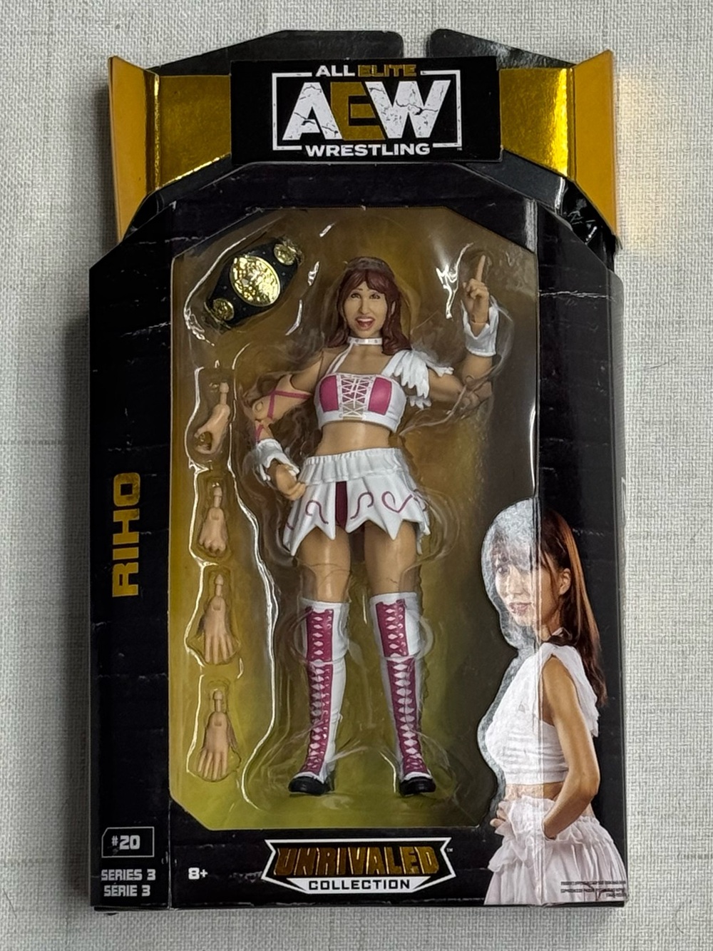 2021 AEW Jazwares Unrivaled Collection Series 3 #20 Riho